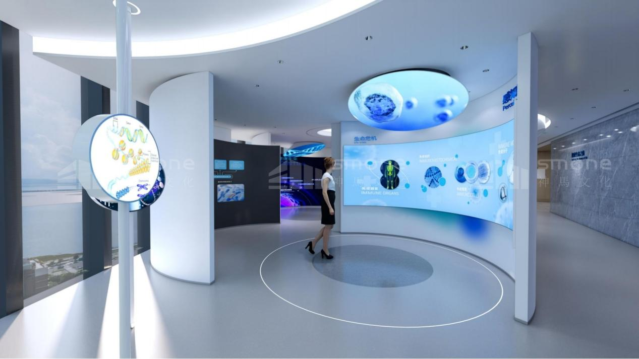 干細胞展廳：解碼生命 “源代碼” 的科學殿堂|干細胞展廳設計|干細胞科普館設計|生物醫藥展廳設計|生物制藥展廳設計|神馬文化展廳設計